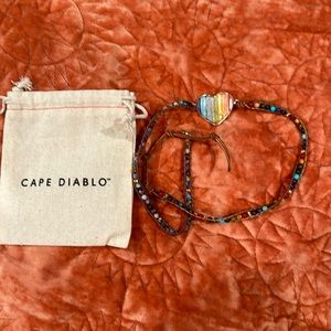 Cape Diablo heart wrap bracelet